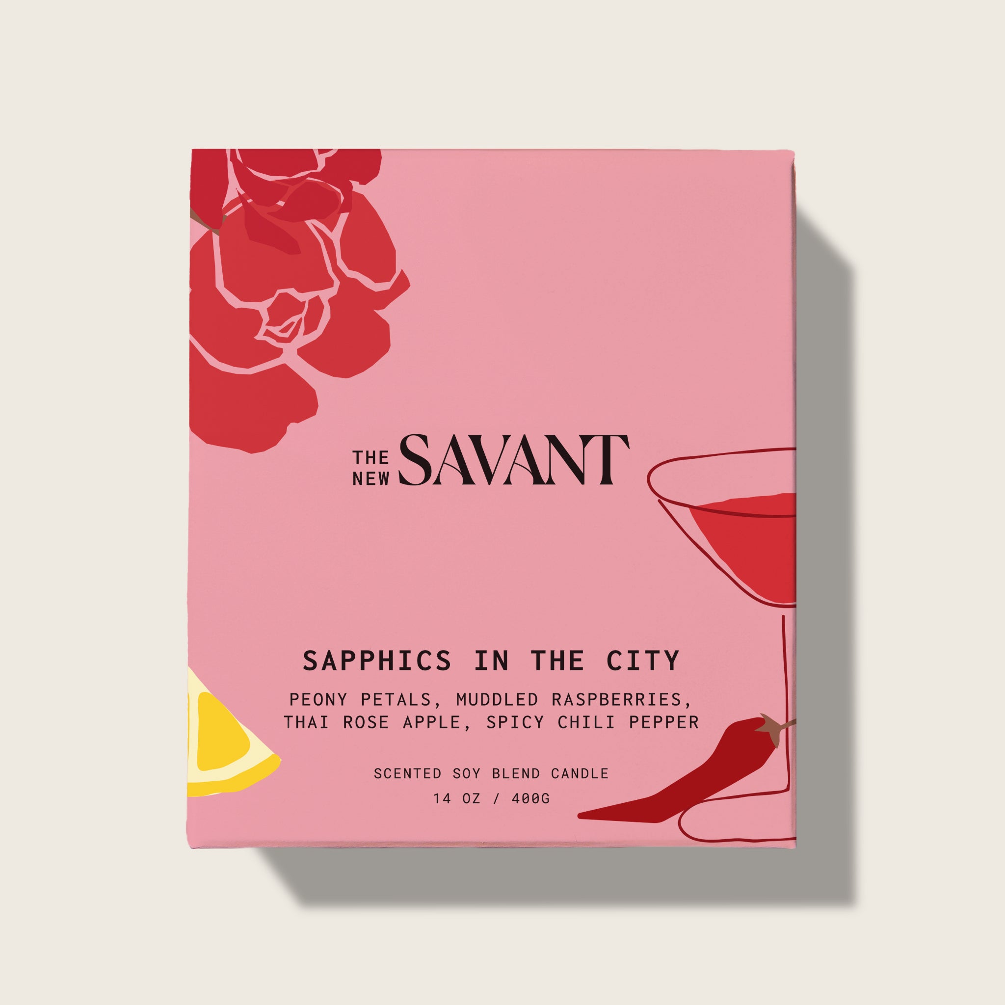 Sapphics in the City Candle