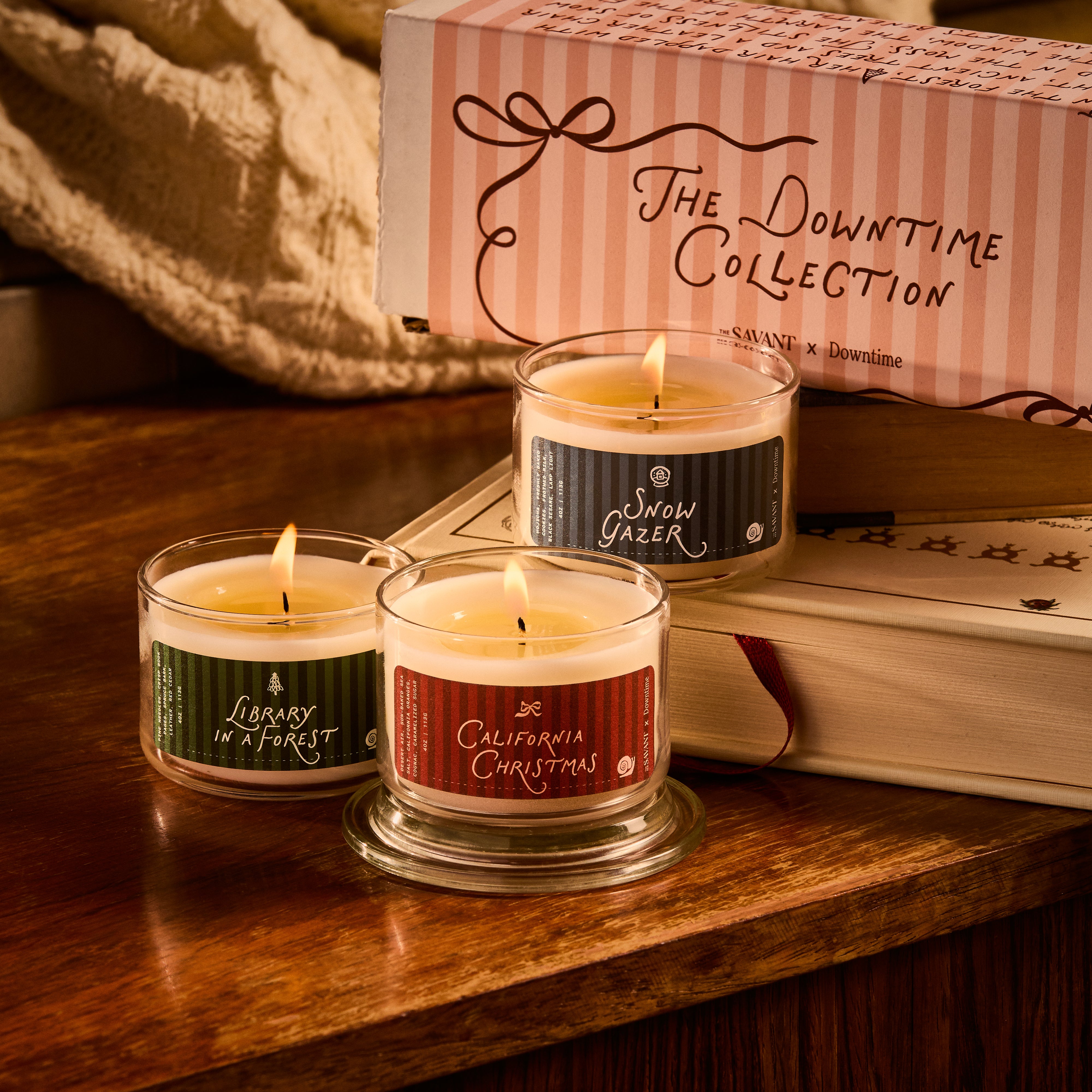 candle✣candle The Downtime Collection – THE NEW SAVANT