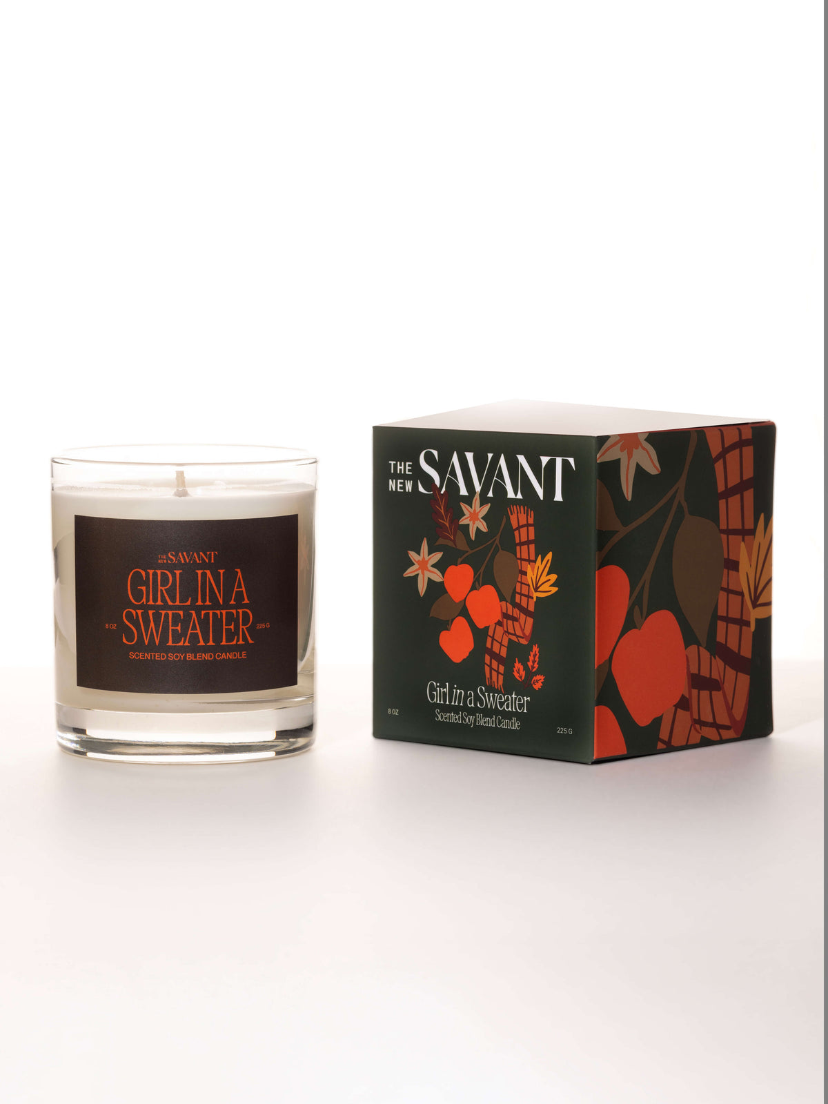 Girl in a Sweater Candle