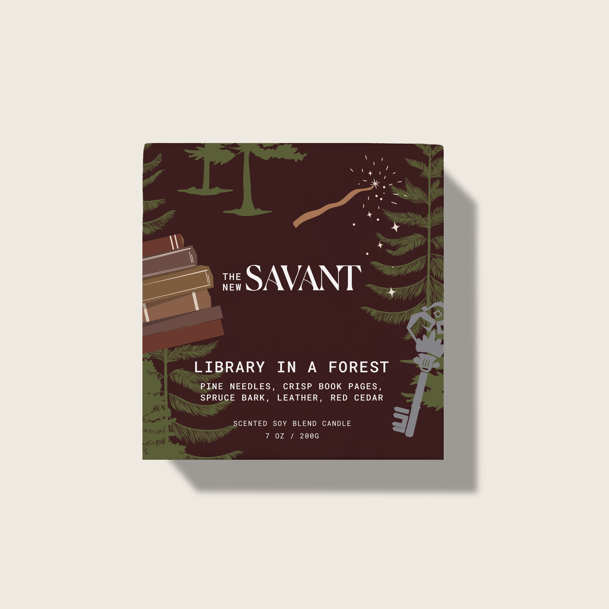 Library in a Forest Candle – THE NEW SAVANT