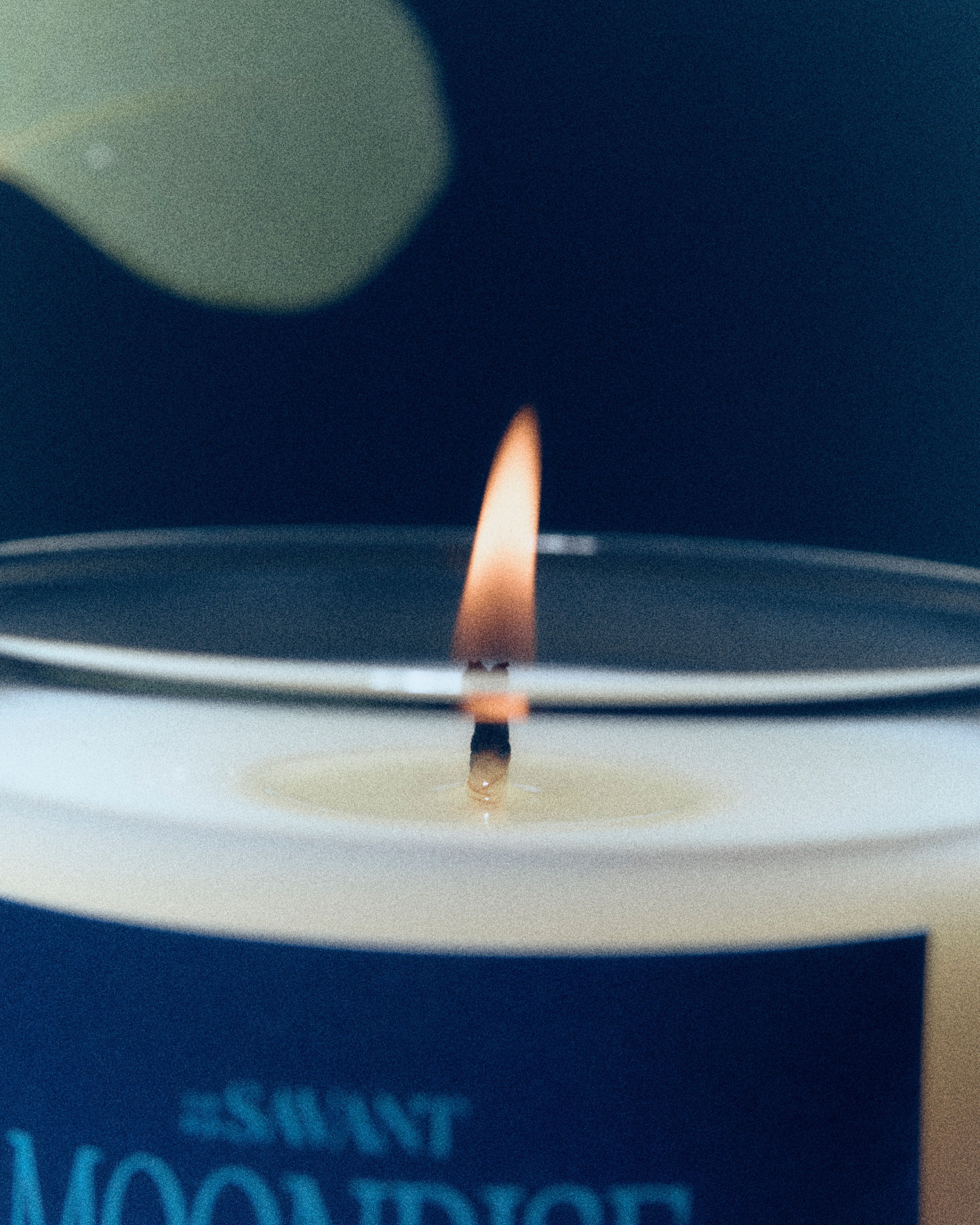 Moonrise in a Forest Candle