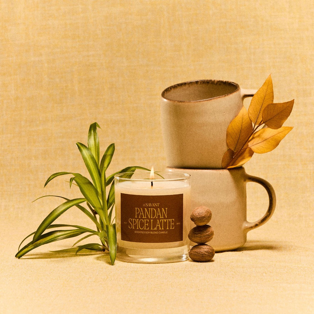 Pandan Spice Latte Candle