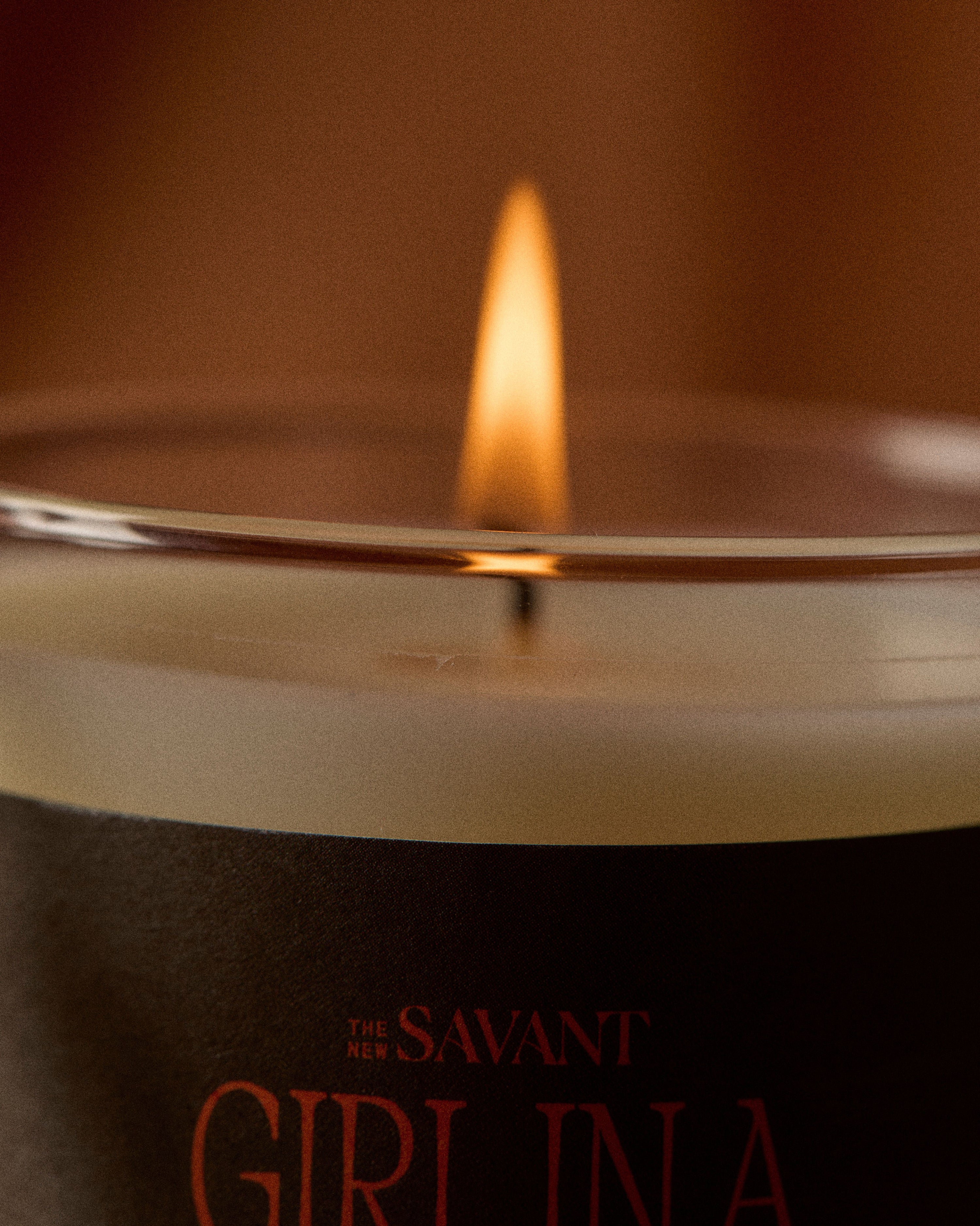 Girl in a Sweater Candle