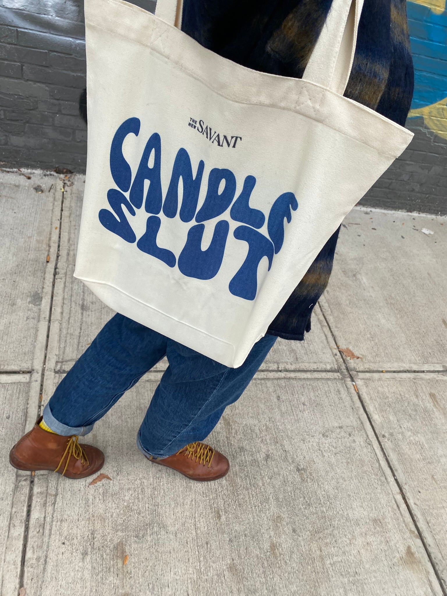 "Candle Slut" Tote Bag