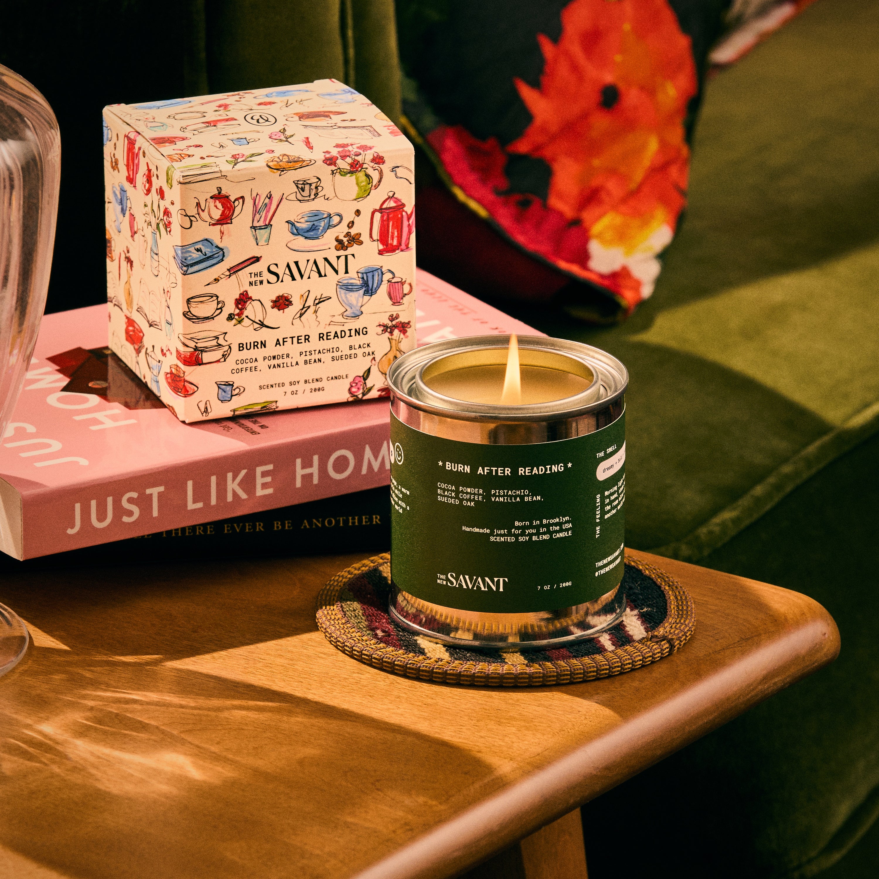 NYC Launch Event Ticket + Burn After Reading Candle