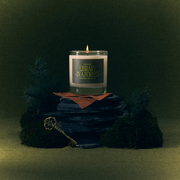 Library in a Forest Candle | THE NEW SAVANT