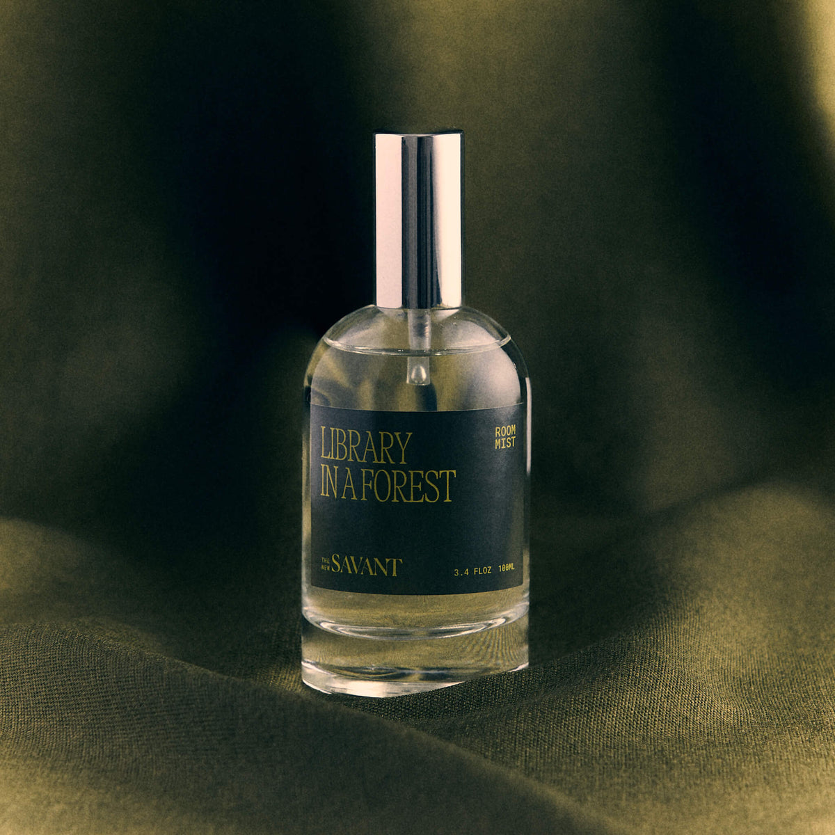 Library in a Forest Room Mist